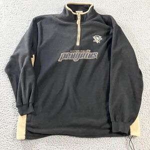 Vintage Pittsburgh Penguins Sweatshirt Mens 2XL NHL Hockey Lee Sport 90s
